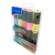 Resaltador de texto Vision Plus Pastel colores surtidos empaque con 5 pzas