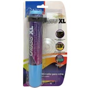 Marcador para vidrio Aquarelo Glass XL punta cincel 16 mm color azul blíster