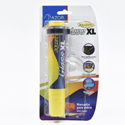 Marcador para vidrio Aquarelo Glass XL punta cincel 16 mm color amarillo blíster