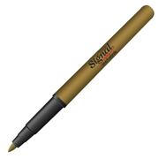 Marcador permanente fino Signal Metalinkpunta bala 1.3 mm color dorado 1 pza