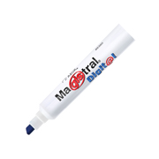 Marcador Magistral Digital punta cincel 6 mm color azul 1 pza