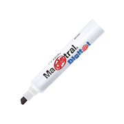 Marcador Magistral Digital punta cincel 6 mm color negro 1 pza
