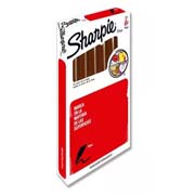 Marcador fino permanente Sharpie Singlescafé 6 piezas