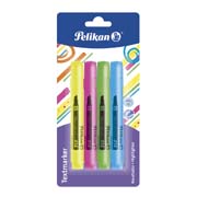 Resaltador de texto Pelikan 414 tarjeta 4 colores surtidos