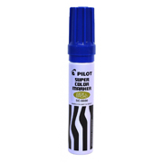 Marcador permanente Jumbo Pilot punta cincel hasta 12.5 mm, color azul, 1 pieza