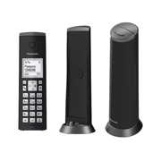Teléfono inalámbrico panasonic modelo KX-TGK210MEB color negro con 1 auricular