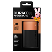 Power bank Duracell 3 cargas .