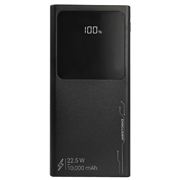 POWER BANK PERFECT CHOICE DE 10,000 MAH CON CARGA RÁPIDA COLOR NEGRO