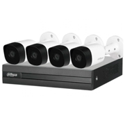 Kit de 4 canales Dahua 5 megapixeles modelo KITXVR1B04H-I+4B2A51