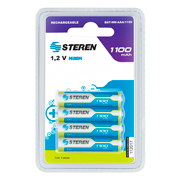 Pila recargable STEREN aaa/1100  blisterde 4
