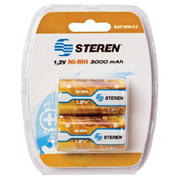 Pila recargable C STEREN blister de 2 pzas