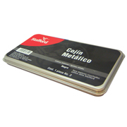 Cojín para sello Stafford estuche met co No. 2 tinta color negro