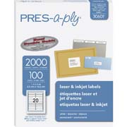 Etiqueta tecnología laser/inkjet AVERY color blanco