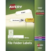 Etiqueta tecnología laser/inkjet AVERY color blanco
