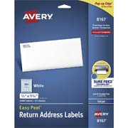 Etiqueta tecnología inkjet AVERY color blanco