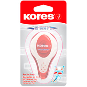 Corrector en cinta Kores con grip, 8mx4.2mm, 1 pieza
