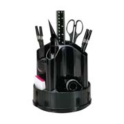 ORGANIZADOR GIRATORIO CON ACCESORIOS MAE, COLOR NEGRO