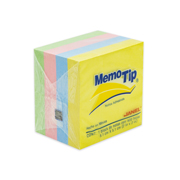 Notas adhesivas Mini Memo Tip pastel 2x2pulg 1 block con 400 hojas