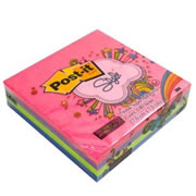 Notas adhesivas Mod. 654-ss Post-it style 3x3 pulgadas, blocks super sticky 180