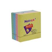 Notas adhesivas Navitek 4 colores pastel3' x 3' block con 400 hojas
