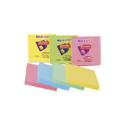 Notas adhesivas Navitek colores pastel 3' x 3' 12 blocks con 100 hojas cada uno