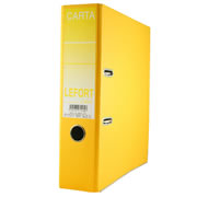 Registrador Lefort carta color amarillo .