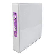 Carpeta panorama herraje O 1.5' ACCO color blanco, tamaño carta