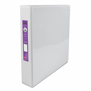 Carpeta panorama herraje D 1.5' ACCO color blanco, tamaño carta