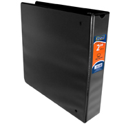 Carpeta panorámica con cristal Kinera rta de 2' herraje 'O' color negro