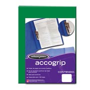 Folder accogrip oficio ACCO color verde obscuro con palanca