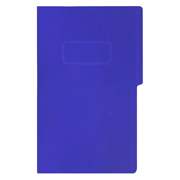 Carpeta pressboard con broche Fortec cio color azul rey, paquete c/10 pzas