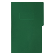 LM-Carpeta pressboard con broche Fortec cio color verde obscuro, c/10 pzas