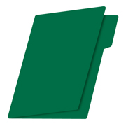 Folder de color intenso Fortec carta color verdeceja 1/2 caja con 25 pzas