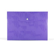 Sobre porta documentos Oxford carta color morado