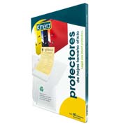 Protector de hojas traslucidos Kinera 363 tamaño oficio caja con 50 pzas