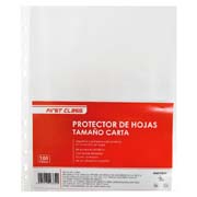 PROTECTOR DE HOJAS DIETRIX TAMAÑO CARTA 100 PZS 30 MICRAS