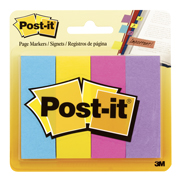 Señaladores Post-it 4 colores ultra .