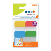 Banderitas MAE etiquetas Stickn 38mm x25mm 4 colores.