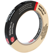 másking tape tipo 110 TUK 12mm x 50m , color crema, 1 pza