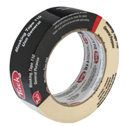 másking tape tipo 110 TUK 36mm x 50m , color crema, 1 pza
