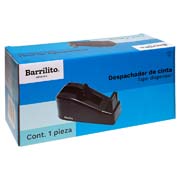 Despachador de cinta Barrilito cuerpo ástico, color negro