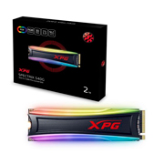 SSD Xpg Spectrix Adata RGB S40G, 2TB, Pci Express 3.0, M.2 2280