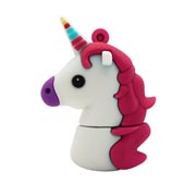 Memoria USB Brobotix 32gb unicornio rosa.