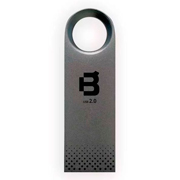 MEMORIA USB BLACKPCS 8GB PLATA BLACKPCS