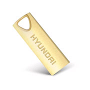 Memoria USB Hyundai U2Bk/16Gag Gold 16GBUSB 2.0