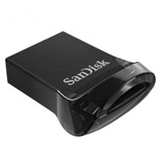Memoria USB Sandisk Ultra Fit Z430, 64GB, USB 3.0, Negro