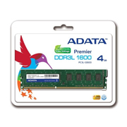 Memoria RAM Adata DDR3L, 1600Mhz, 4GB, Cl11, Pc, Low Voltage