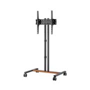 Soporte Manhattan Movil de Piso Pantalla34 a 55' 35Kg Negro