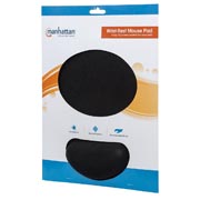 Mousepad Manhattan ergonomico negro .