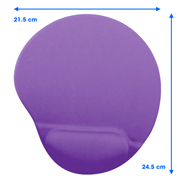 MOUSEPAD TIPO GEL BROBOTIX, MORADO BROBOTIX